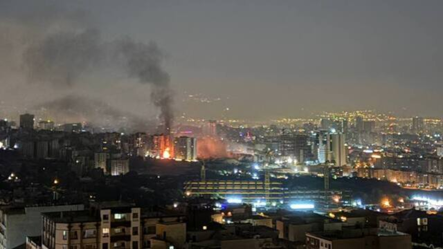 İsrail, Türkiye sınırına 32 kilometre uzaklıktaki kente saldırdı